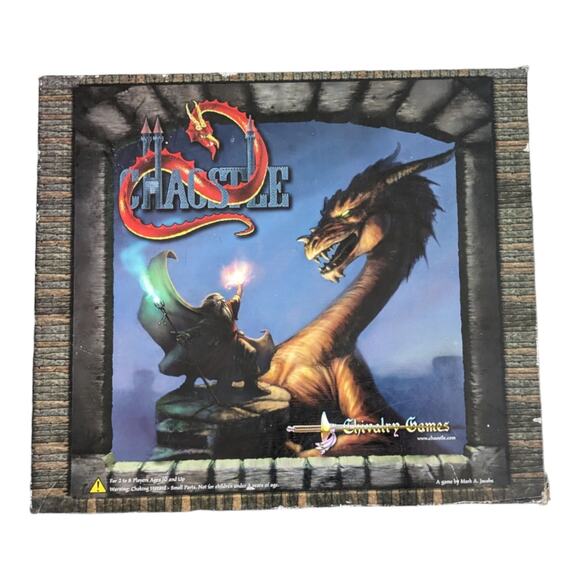 Chivalry Games Boardgame Chaostle  DUNGEONS  DRAGONS Complete - Picture 1 of 3